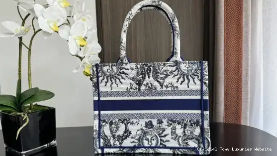 Tony Luxuries SMALL diro TOTE-26.5*21*14CM BOOK 0703